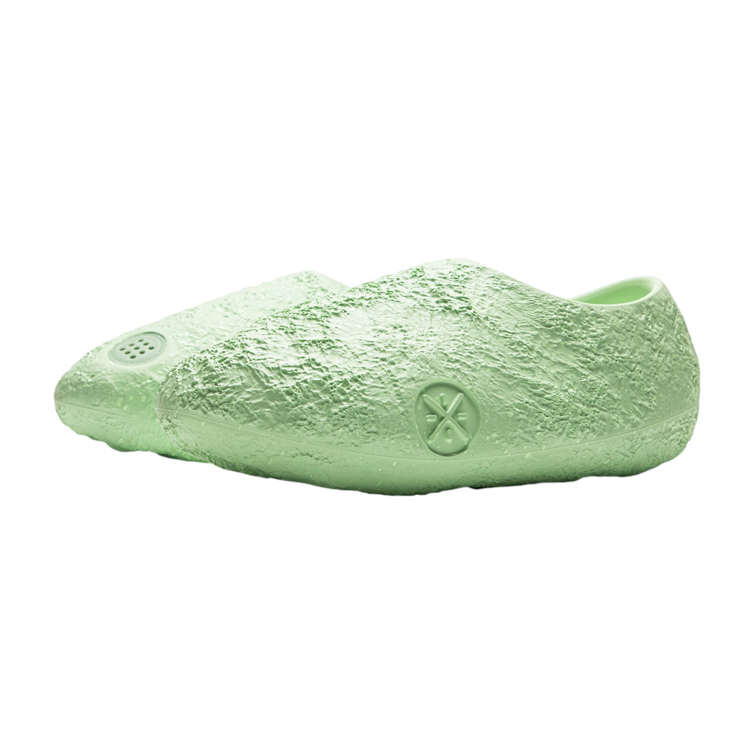 Scarpe da basket Li-Ning Wade Lunar Rock "Avocado" con slide verde, suola antiscivolo e design sportivo per adulto.