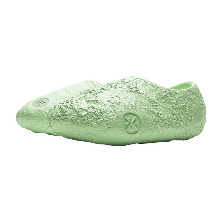 Scarpe da basket Li-Ning Wade Lunar Rock "Avocado" con slide verde, suola antiscivolo e design sportivo per adulto.