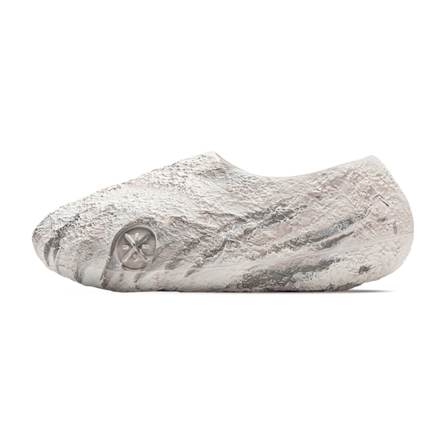 Scarpe basket Li Ning Wade Lunar Rock "La Luna" in bianco, ciabatte da basket con design moderno e dettagli in stile lunar.