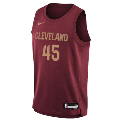 Canotta NBA ICON Mitchell Kids Cleveland di Outerstuff, maglia sportiva con logo e dettagli ufficiali per bambini