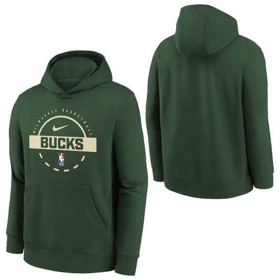 NBA PRACTICE HOODIE BUCKS
