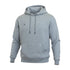 Felpa con cappuccio grigia Rookie Basketball, hoodie da uomo con logo rossonero, morbida e comoda, ideale per lo sport e il tempo libero.