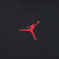 Felpa con Cappuccio Donna Jordan Fleece – Black / Gym Red