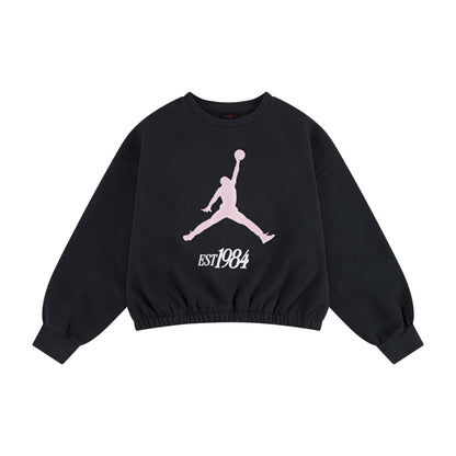 JORDAN PLEATED CREWNECK GIRL