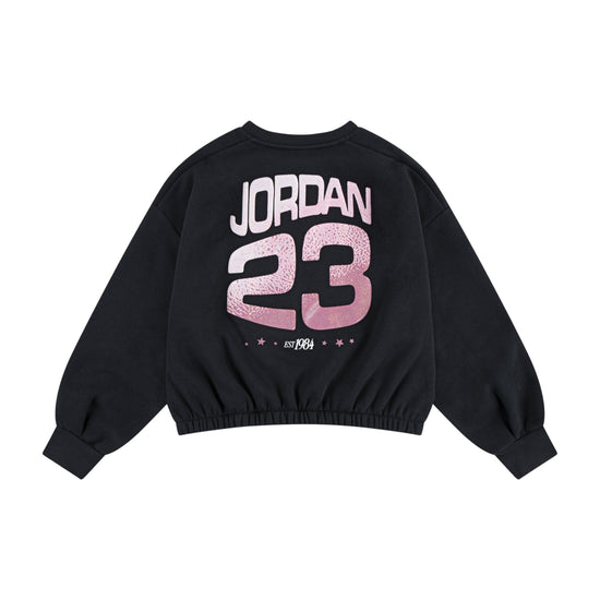 JORDAN PLEATED CREWNECK GIRL