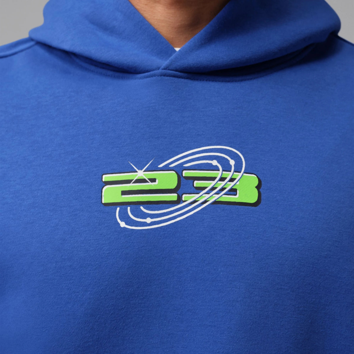 Felpa Jordan Space Jam IX3096-497 – dettaglio logo fleece