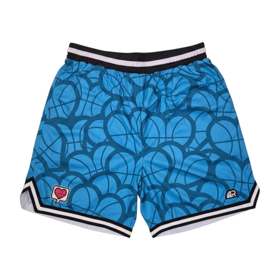 LOVE FOR THE GAME SHORTS TEAL