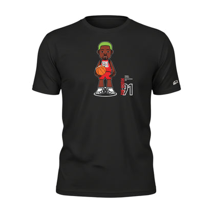 THE WORM T-SHIRT BLACK