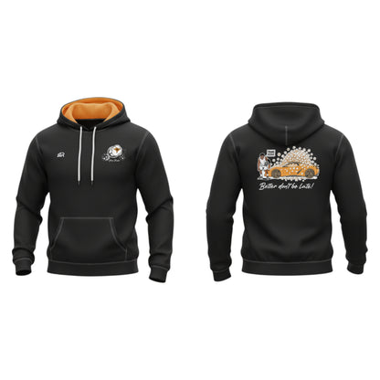 HOODIE "HEY ROOK" BLACK