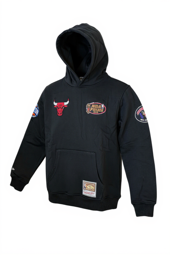 NBA BLACK OUT HOODIE BULLS