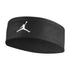Fascia Jordan Dri-FIT Jumpman nera J10119960360S – vista frontale logo Jumpman ricamato texture esagonale
