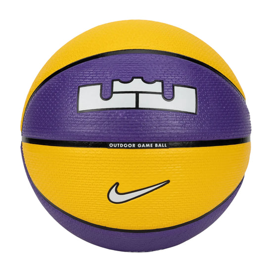 Pallone Basket Nike LeBron Playground – Viola/Amarillo/Nero | Taglia 7