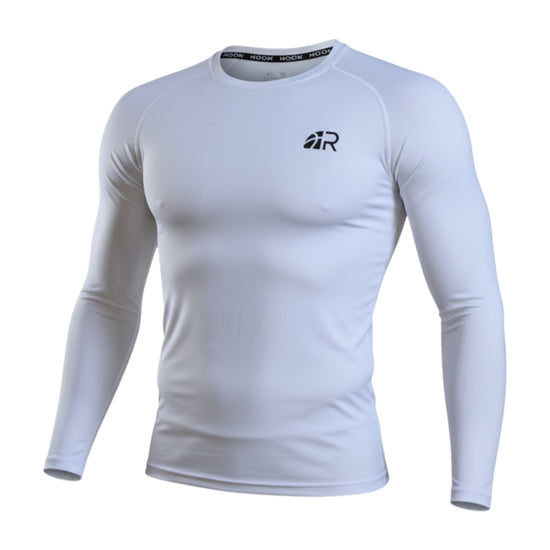 Maglia intima tecnica a manica lunga Rookie Basketball, abbigliamento termico e compressione per riscaldare i muscoli.