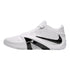 Nike Ja 4 Phantom IM4135-100 – vista laterale esterna bianco Cobalt Bliss JA-Frame nero Swoosh