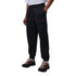Pantaloni Jordan Brooklyn Fleece Cuffed nero IM9203-010 – vista frontale logo Jumpman bianco a contrasto