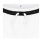 Pantaloncini da basket Jordan Diamond Kids bianchi, in tessuto Dri-FIT per bambini, con logo Jordan sul davanti.