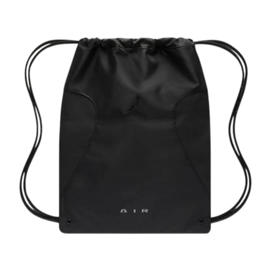 Sacca palestra Jordan Element nera, zaino sportivo con logo Jordan, resistente e compatto, ideale per allenamenti e attività sportive