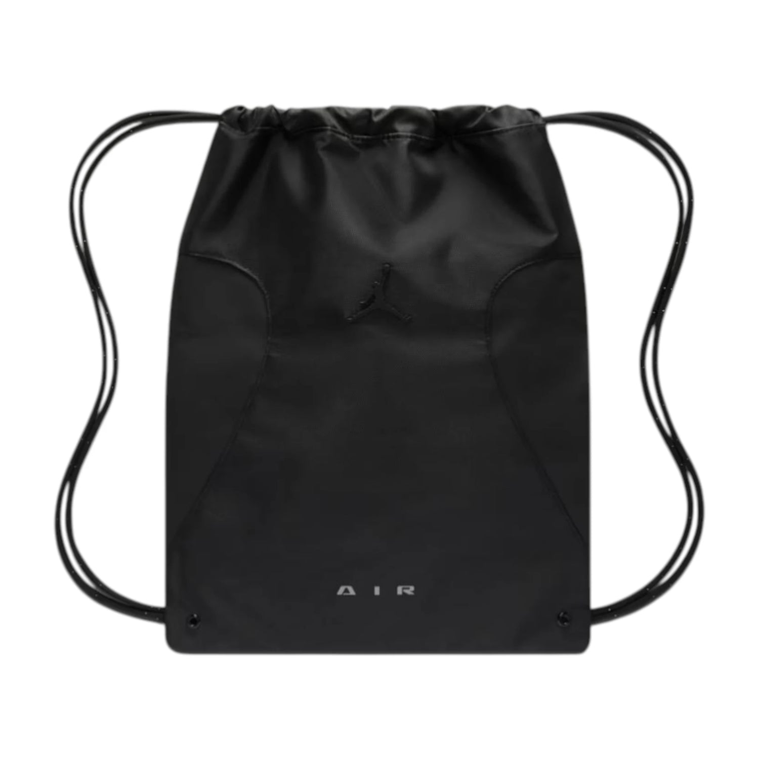 Sacca palestra Jordan Element nera, zaino sportivo con logo Jordan, resistente e compatto, ideale per allenamenti e attività sportive