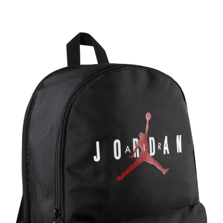 Zaino Jordan Jam HBR nero con scomparto per laptop, spazioso e resistente, ideale per scuola o attività quotidiane.