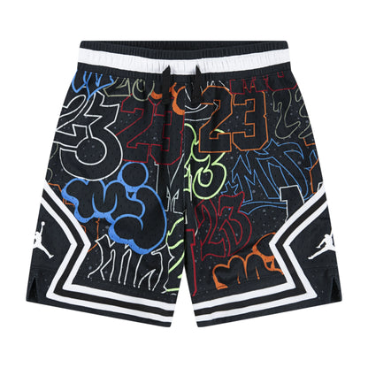JORDAN DIAMOND AOP SHORT KIDS