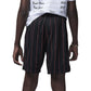 Jordan MJ Essentials Stripe Short Kids Black – vista laterale stripe grafica 100% poliestere