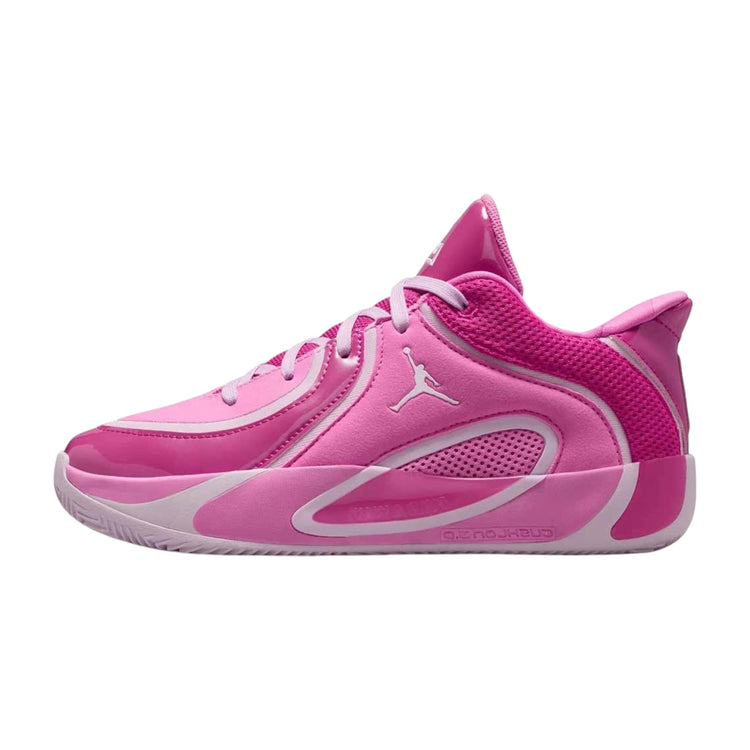 Scarpe basket bambino Jordan Tatum 4 China Rose HF4611-601 – vista laterale esterna rosa