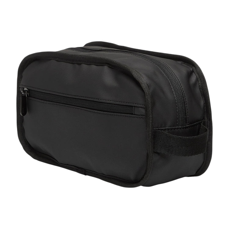 Zaino Jordan Travel Bag nero, bagaglio da viaggio doppio kit con scomparti, design resistente e pratico.