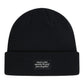 Jordan beanie kids nero con risvolto – dettaglio loghi Jordan ricamati a contrasto autunno inverno 🏀