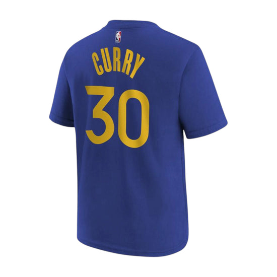 T-Shirt Blu NBA Kids Steph Curry Golden State Warriors – Maglia Ufficiale