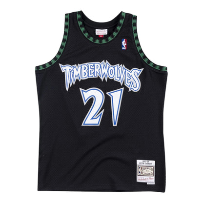 Canotta Swingman | Mitchell & Ness Minnesota 1997 Kevin Garnett Nera