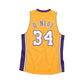Canotta NBA Mitchell & Ness Los Angeles Lakers Shaquille O&
