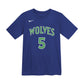 T-shirt NBA bambino Anthony Edwards 