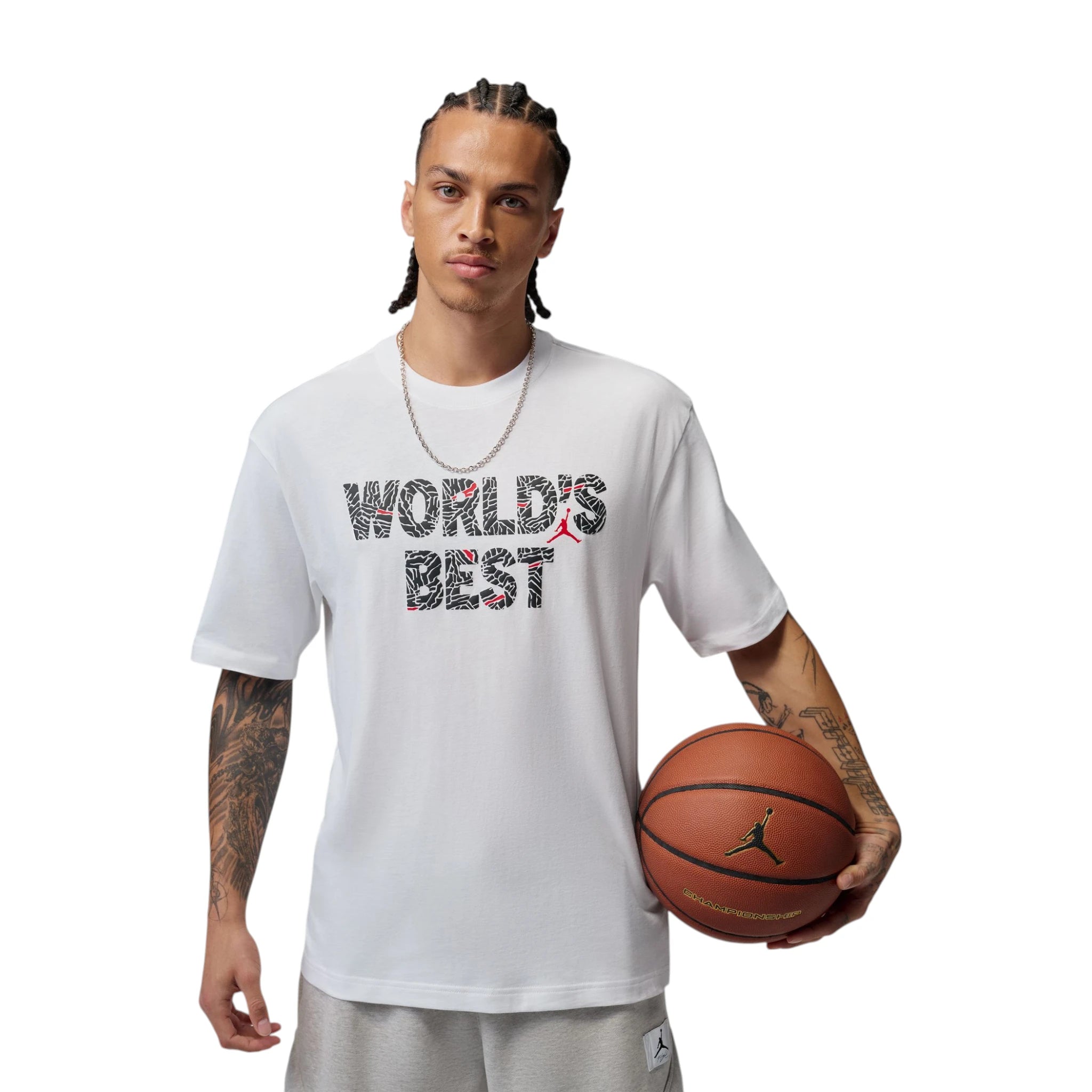 AIR JORDAN BROOKLYN TEE "WORLD'S BEST"
