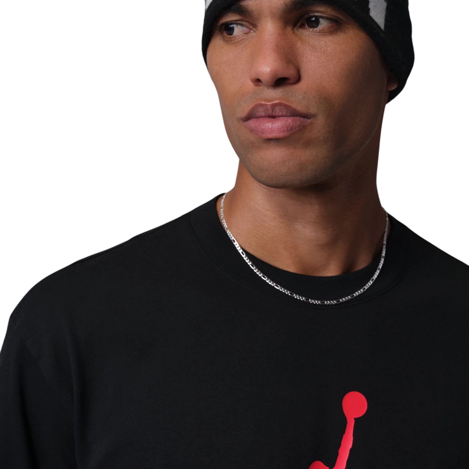 Nike Air Jordan Brooklyn Tee bianco nero rosso uomo adulto