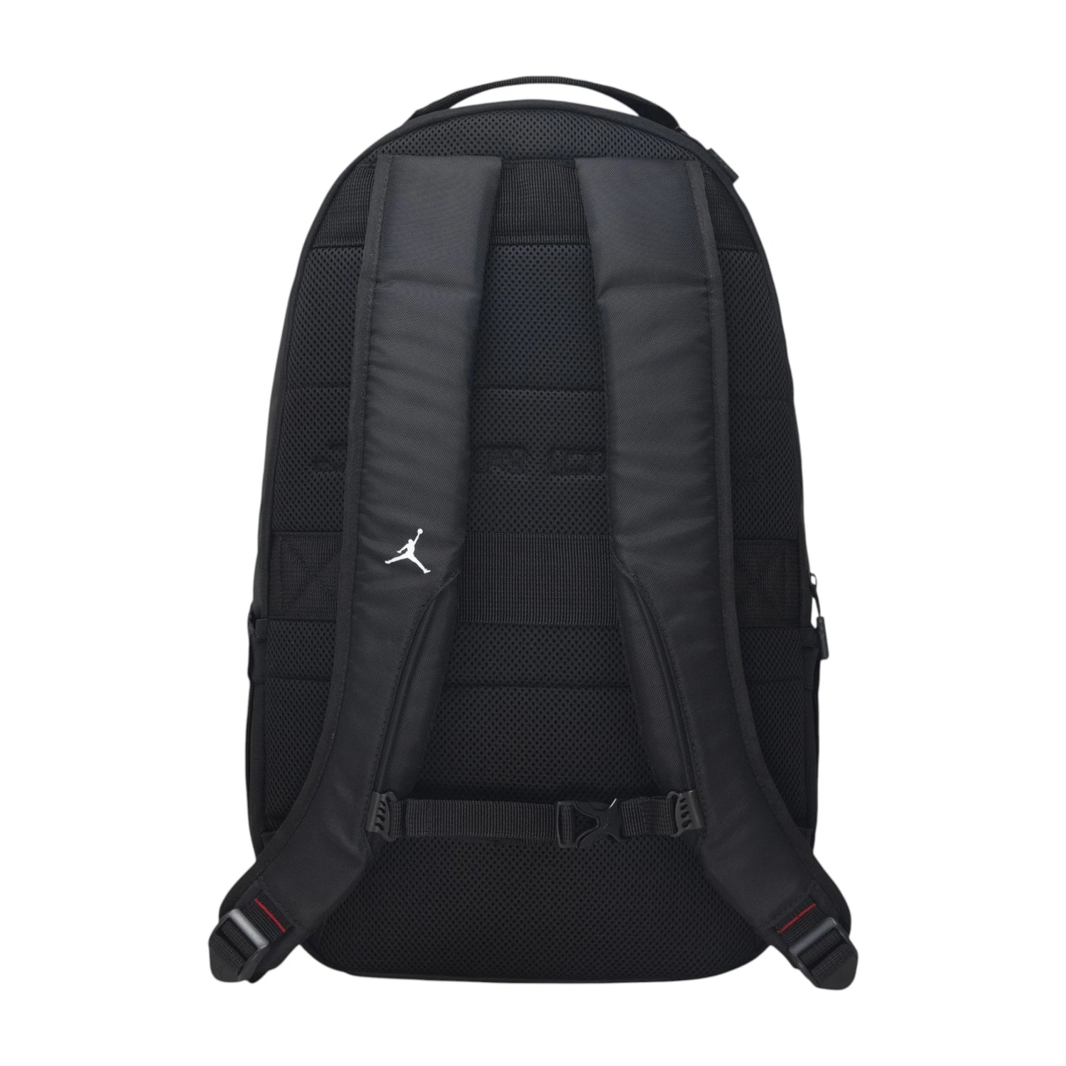 Zaino Jordan Element Pro nero con scomparti organizzati, ideale per sport e uso quotidiano, logo Jordan visibile sul fronte
