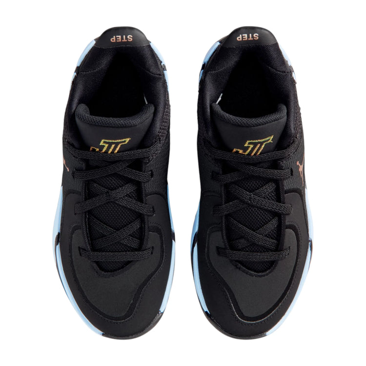 Scarpe basket Nike Jordan Tatum 4 per bambino, modello preschool, con design sportivo e dettagli colorati.