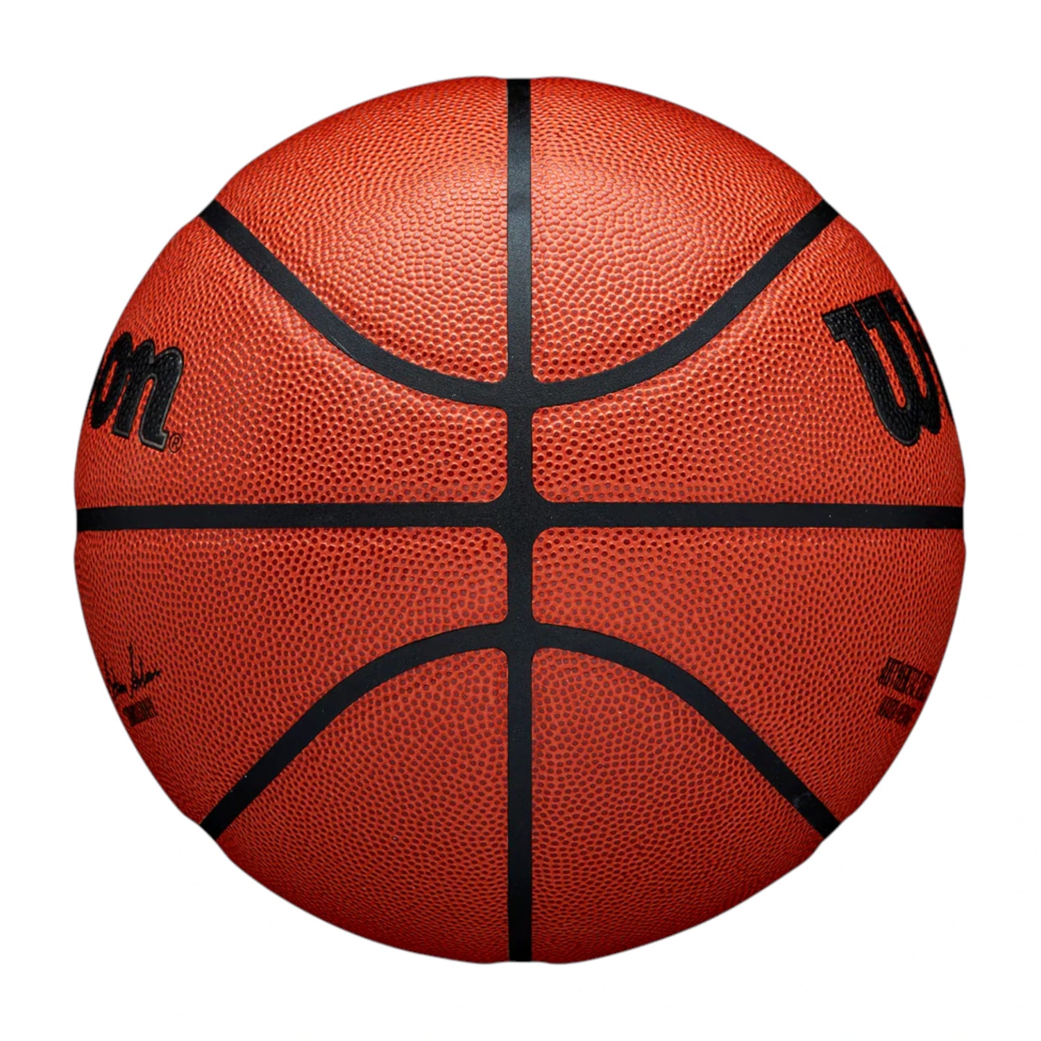 Pallone Wilson NBA Authentic indoor/outdoor, taglia 7, palloni da basket di alta qualità, brand AMER SPORTS, superficie in gomma.
