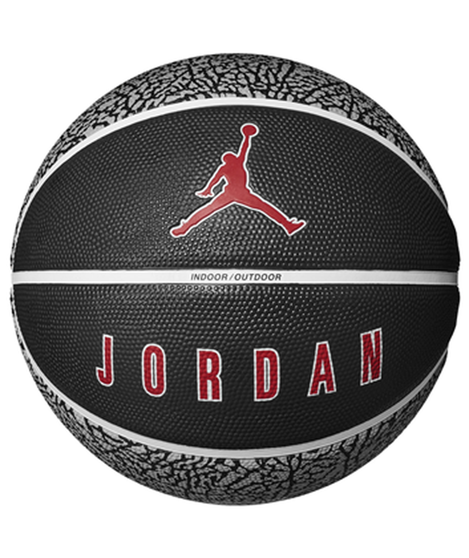 Pallone da basket Jordan Playground di taglia 5, perfetto per bambini e adulti, con logo Jordan visibile.