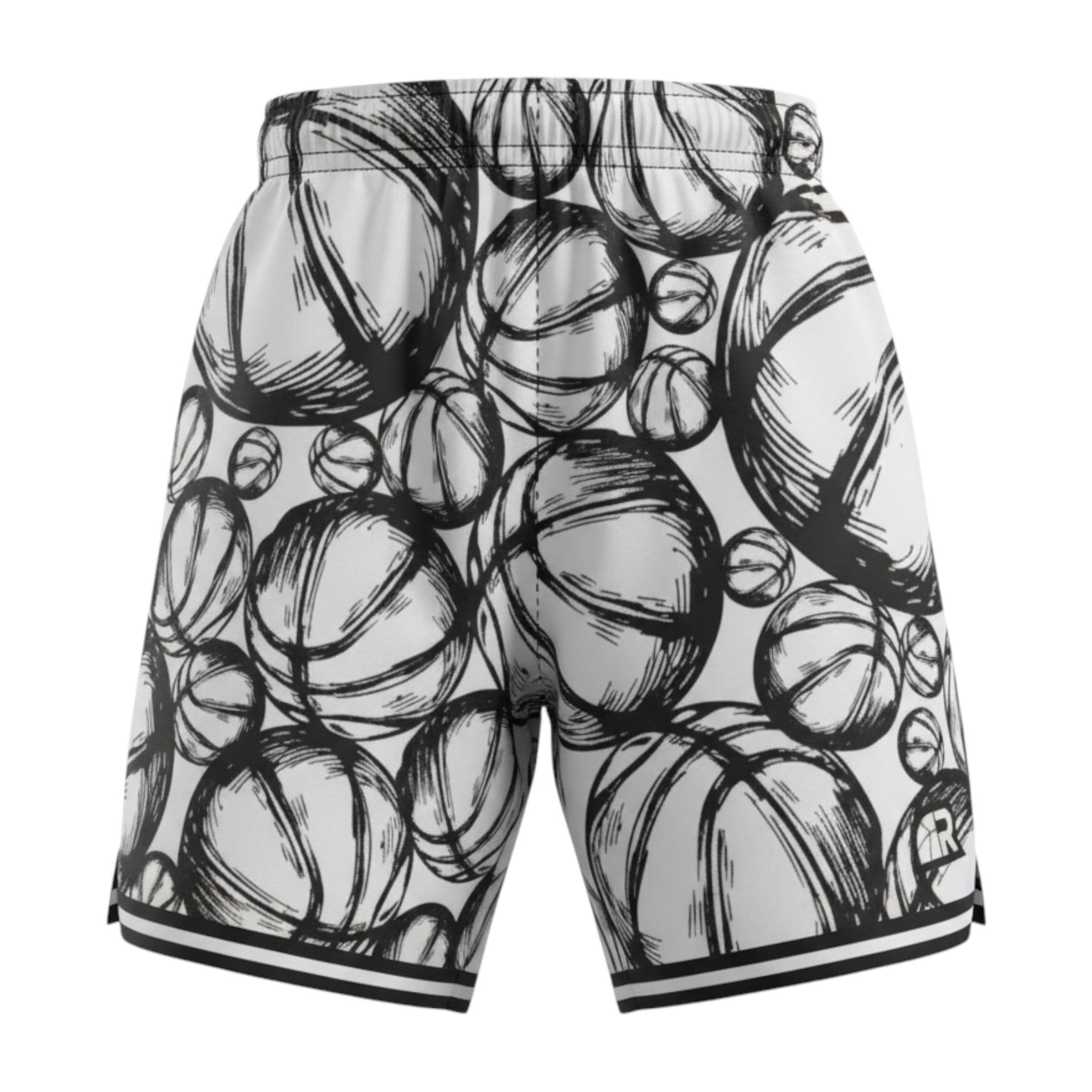 Pantaloncini da basket Rookie Basketball — Dept Short White