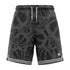 Pantaloncini da basket neri Rookie Basketball, shorts sportivi leggeri e comodi, ideali per allenamenti e partite.