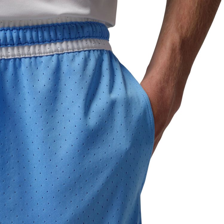 Pantaloncini Jordan Diamond University Blue – dettaglio profilo rombi laterale