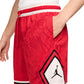 Shorts Jordan Diamond AOP rosso – indossati basket streetwear