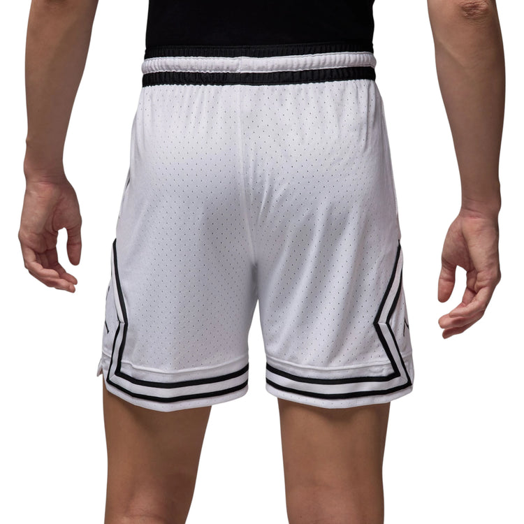 pantaloncino da basket shorts jordan sport diamond dri fit bianco nero HF9910-100 triplebasket