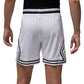 pantaloncino da basket shorts jordan sport diamond dri fit bianco nero HF9910-100 triplebasket