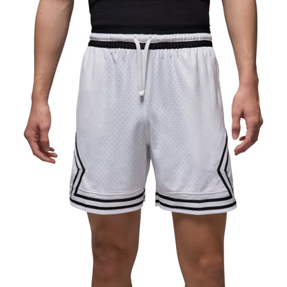 pantaloncino da basket shorts jordan sport diamond dri fit bianco nero HF9910-100 triplebasket
