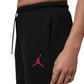 Pantaloni Jogger Donna Jordan Fleece – Black / Gym Red