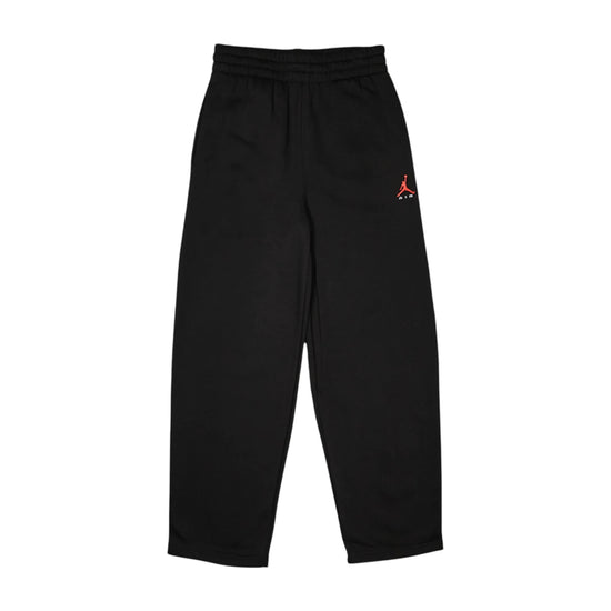 Pantaloni Jordan Brooklyn Kids Neri Fondo Aperto