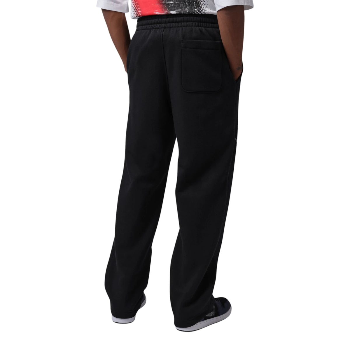 Jordan Brooklyn Space Jam pantaloni fleece – vista posteriore gamba dritta collezione Jordan Brand x Space Jam