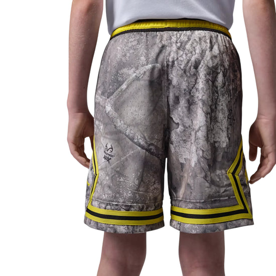 Jordan Kids Dri-FIT MVP Realtree Diamond Short – vista retro interno morbido tasche 100% poliestere