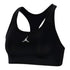 Reggiseno Jordan Jumpman Girls nero 45D381-023 – vista frontale logo Jumpman